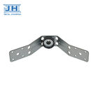 R Holder Galvanized Steel Assembly Parts For Spiral And Rectangular Duct Suspension